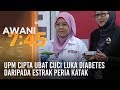 UPM cipta ubat cuci luka diabetes daripada estrak peria katak