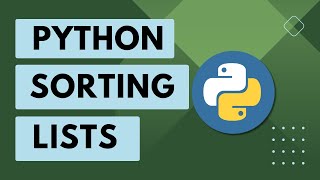 [31] Python Basics: Sorting lists