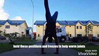 How to Warm up Pt 2 (Breakdance tutorial by Bboy Sylence)