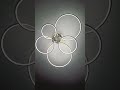 Flexing Aesthetic Modern Ceiling Light Chandelier Circle