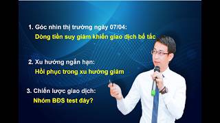 Chứng khoán hàng ngày: Nhận định thị trường 07/04. Tiền suy giảm, giao dịch bế tắc, BĐS test đáy?