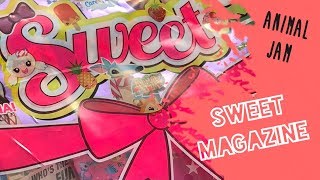 Sweet Magazine With Animal Jam Sweet Promo