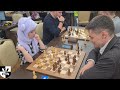 pinkamena 1412 vs k. ermolenko 1044 . chess fight night. cfn. rapid