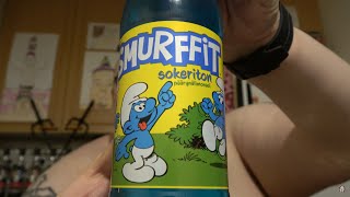 Juomatesti: Smurffit Sokeriton Päärynälimonadi