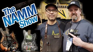 NAMMSHOW..Sick Guitars..Performances and Rattlesnake Cables