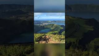 Sete Cidades: The Blue \u0026 Green Lakes in Sao Miguel Azores Portugal #azores #azoresportugal