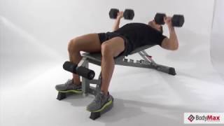 Bodymax CF430 Heavy Duty Flat Incline Decline Bench - FitnessInn