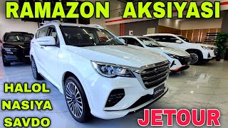 Jetour Buxaradan Ramazon Aksiyasi Halol NasiyaSavdo Жетоур Дашинг Х70 Плус Х90 Плус Х95 Плус Х70 Х90