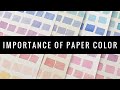 Importance of Watercolor Paper Color