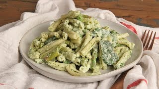 Pasta Salad With Green Goddess Dressing | Ep 1282