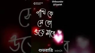 পৃথিবীতে কাকে বন্ধু বানাবে চাঁদকে সেতো ডুবে যাবে