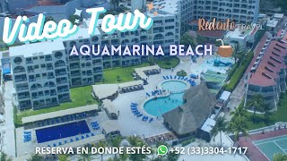 Hotel AQUAMARINA BEACH - All Inclusive,  Más barato en Cancún, México (Video Tour)