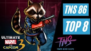 TNS UMvC3 Tournament #86 Top 8 (Sentinel Spencer Shuma-Gorath Dormammu Rocket Raccoon)