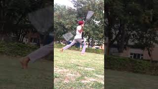 back to track🔥follow for tutorial// gatka martial arts..bostaff // deepsoni