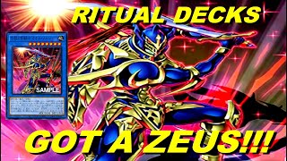 NEW ZEUS FOR RITUAL DECKS?? THE LEGENDARY SWORDMASTER BLACK LUSTER SOLDIER! 伝説の剣闘士 カオス・ソルジャー 遊戯王ADS