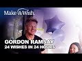 Gordon Ramsay Partners with Make-A-Wish to Confirm 24 Wishes in 24 Hours