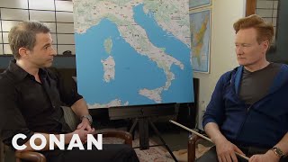 Conan \u0026 Jordan Schlansky Plan Their Trip To Italy | CONAN on TBS
