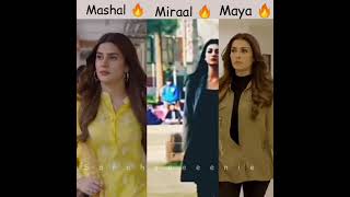 Mashal , Miral & Maya Attitude Slowmo Walk |Whatsapp Status |Girls Attitude Status