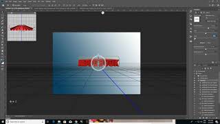 របៀបធ្វើ អក្សរ 3D ក្នុង កម្មវិធី Adobe Photoshop CC 2019