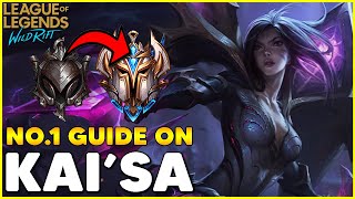 Kai'Sa Wild Rift In-depth Guide | Tips and Tricks | Tutorial | Skill, Combos, Item Builds