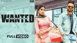 Wanted (Official Video) Harpreet Dhillon Ft Gurlez Akhtar | Sabba Punjabi songs 2022