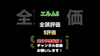 #エルムステークス #競馬予想 #全頭診断 3週連続馬券内のS評価#競馬 #予想 #jra #馬券 #エルムs