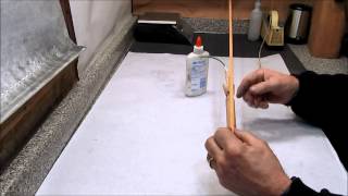 Attaching a Heading and a Stick to a Black Powder Rocket Motor