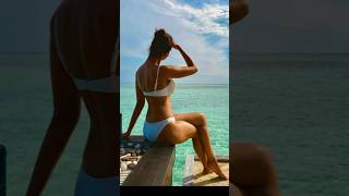 Shanvi Srivastava super hot sexy figure in bikini enjoying vacation #trending #beauty #viral #bold