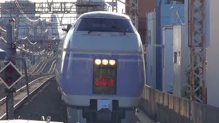 【JR東日本】E351系スーパーあずさ22号 新宿行 ~高円寺通過~