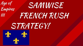 Samwise French Rush Strategy! AoE III