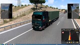 Euro Truck Simulator 2 : Iberia.Синиш (Португалия) -  Уэльва (Испания)