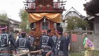 新橋本区　出発　（平成１７年新宿祭禮）