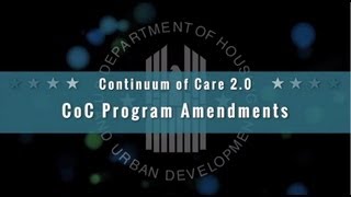 CoC Program Amendments
