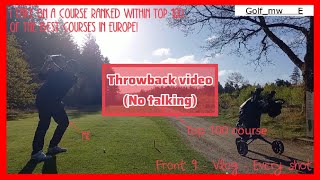 9 holes vlog (No talking)