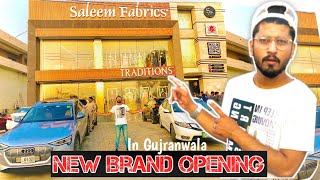 New Brand Opening in Gujranwala  | Saleem Fabrics @saleemfabricsofficial #vlog