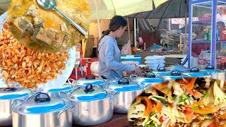 Street Food Tour: Cambodia Local Market In Siem Reap | Local Delicatessen | ផ្សារក្រោម សៀមរាប