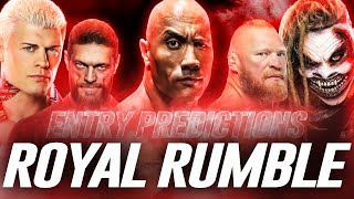 WWE Royal Rumble 2023 Entry Predictions