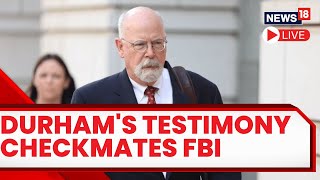 John Durham Testifies To U.S. Congress On FBI Missteps in Trump-Russia Probe | U.S News LIVE |