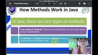 OOP Lesson 6 Java Methods