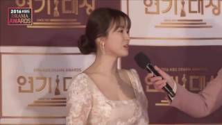 161231 Song Hye Kyo 2016 KBS Drama Awards #Kikyo