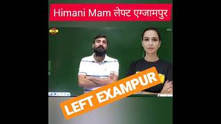 why left Exampur Himani Mam Vivek sir Exampur लगाए नाजायज संबंध के आरोप। #himanimamVivekcontroversy