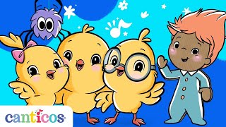 Canticos | 15 Nursery Rhymes in English for Kids and Toddlers | 17 minutes of music