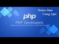 How to Delete Record/Data in PHP Using AJAX