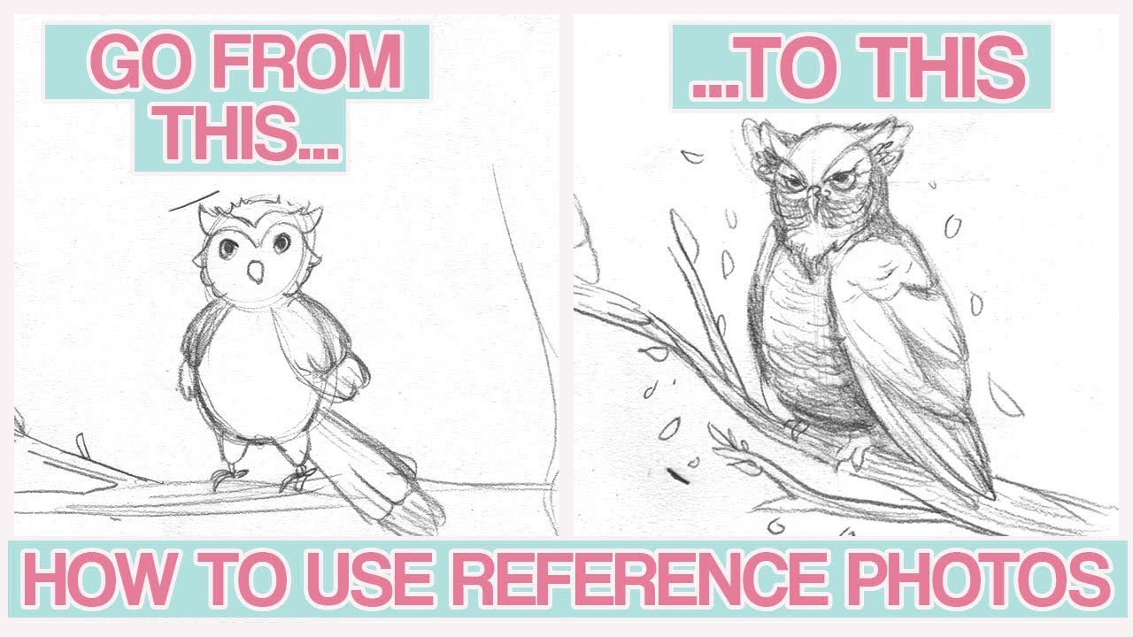 How To Use Reference Photos | How To Improve Your Art Episode 2 - YouTube