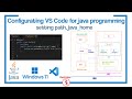 How to configure VSCode for Java in 2024? [Explain in Detail]