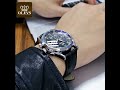 original olevs watch men s chronograph brown leather waterproof luminous quartz analog moon phase