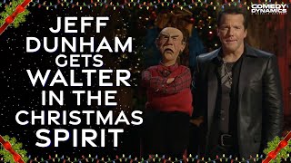 Jeff Dunham Gets Walter in the Christmas Spirit