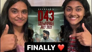 D43 First Look Announcement | Dhanush | Karthick Naren | Gv Prakash | Sathya Jyothi Films