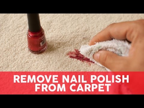 Remove Nail Polish from Carpet - 3 Easy Steps Remove Nail Polish from Carpet - 3 Easy Steps
