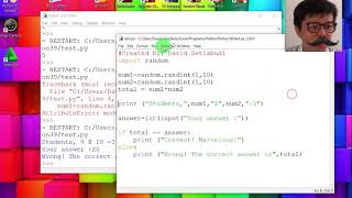 Python - If, Else, Random Randint in a Multiplication Game